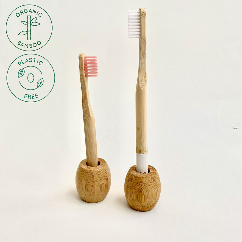 バンブー歯ブラシスタンド｜Bamboo toothbrush stand